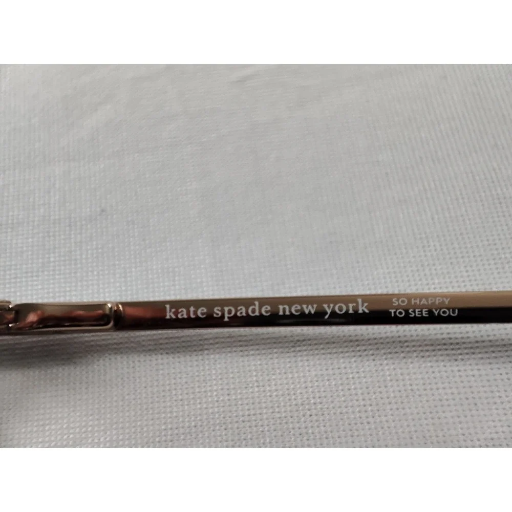 Kate Spade TANA/G 35J Rose‎ Gold Pink Cat Eye Eyeglasses *FRAMES ONLY* 140 Women